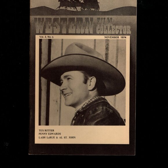 Western Film Collector Magazines & Film Festival Programs Lot of 3 - Picture 3 of 6